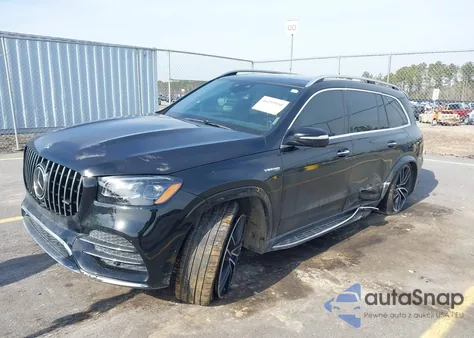 2021 Mercedes-Benz Gls 580 4Matic из США, поврежденный, VIN 4JGFF8GE4MA402723